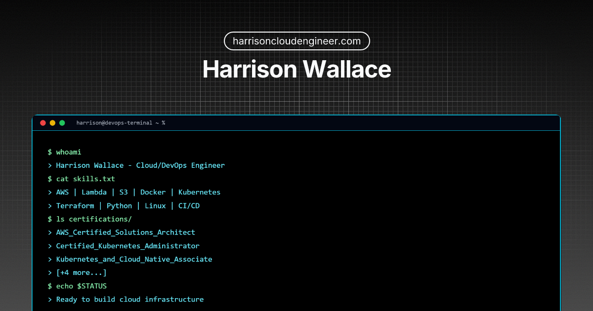 Engineer Harrison Harrison Wallace